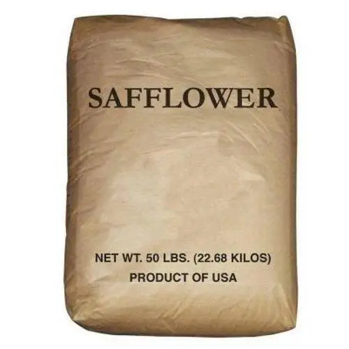 Shafer Seed Premium Safflower Seed – 50-Pound Bulk Bag for Birds and Wildlife