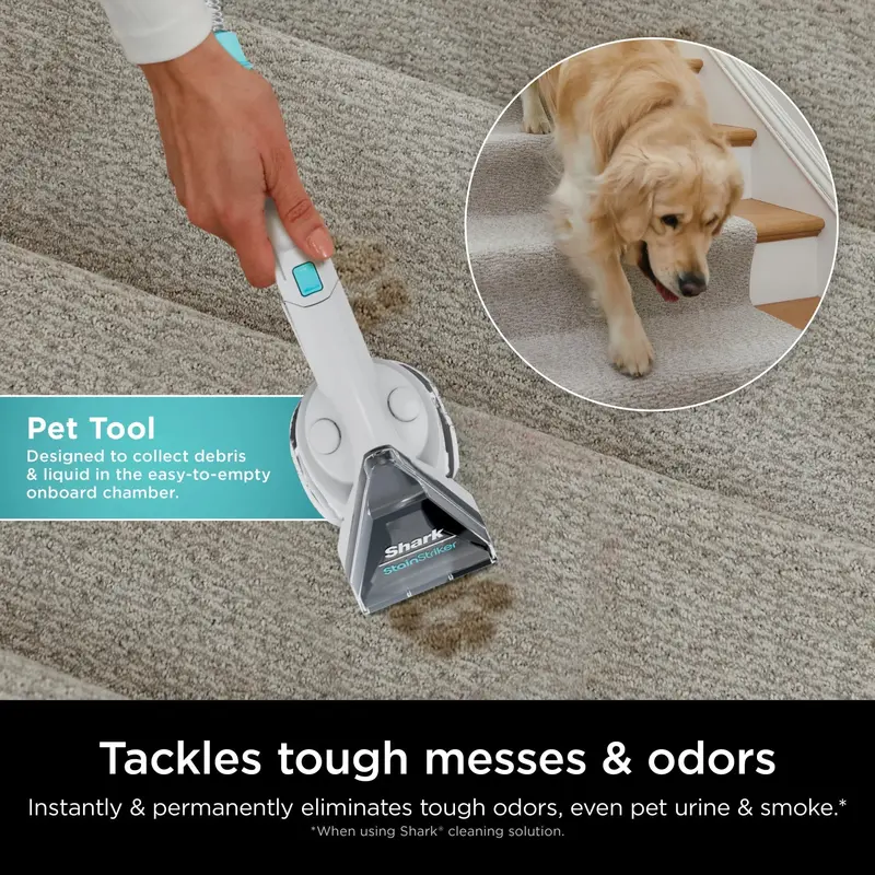 Shark CarpetXpert with StainStriker Technology – Deep-Cleaning Carpet Extractor