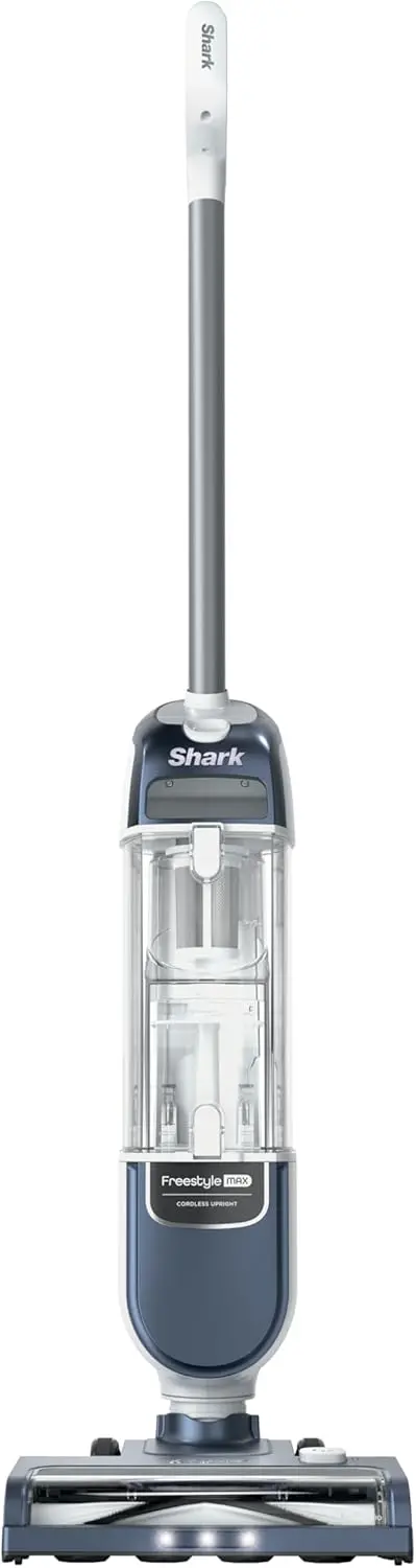 Shark Freestyle Max SV2002 Cordless Upright: Dual-Speed Brushroll, LED Headlights, Large Dust Cup, Lightweight Design for All Floor Types