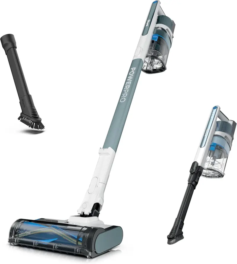 Shark IX141 Cordless Pet Vacuum: LED Headlights, Removable Handheld Unit, 40-Min Runtime, Specialized Tools for Carpets & Hard Floors