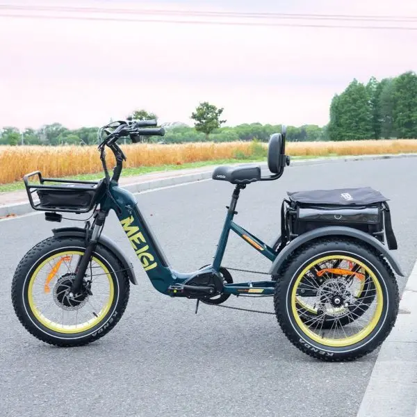 SILVERADO 20" Foldable 48V 14Ah 750W Electric Trike with Fat Tires – 330 lb Capacity