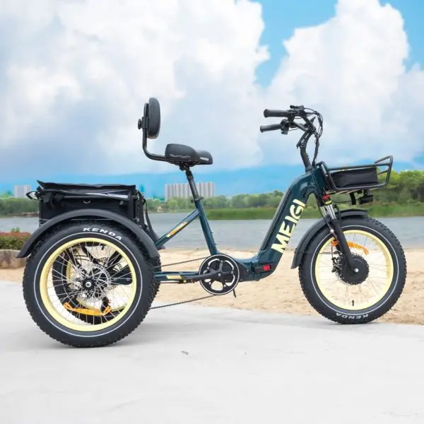 SILVERADO 20" Foldable 48V 14Ah 750W Electric Trike with Fat Tires – 330 lb Capacity