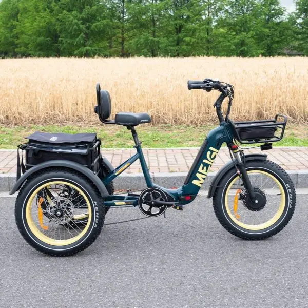 SILVERADO 20" Foldable 48V 14Ah 750W Electric Trike with Fat Tires – 330 lb Capacity