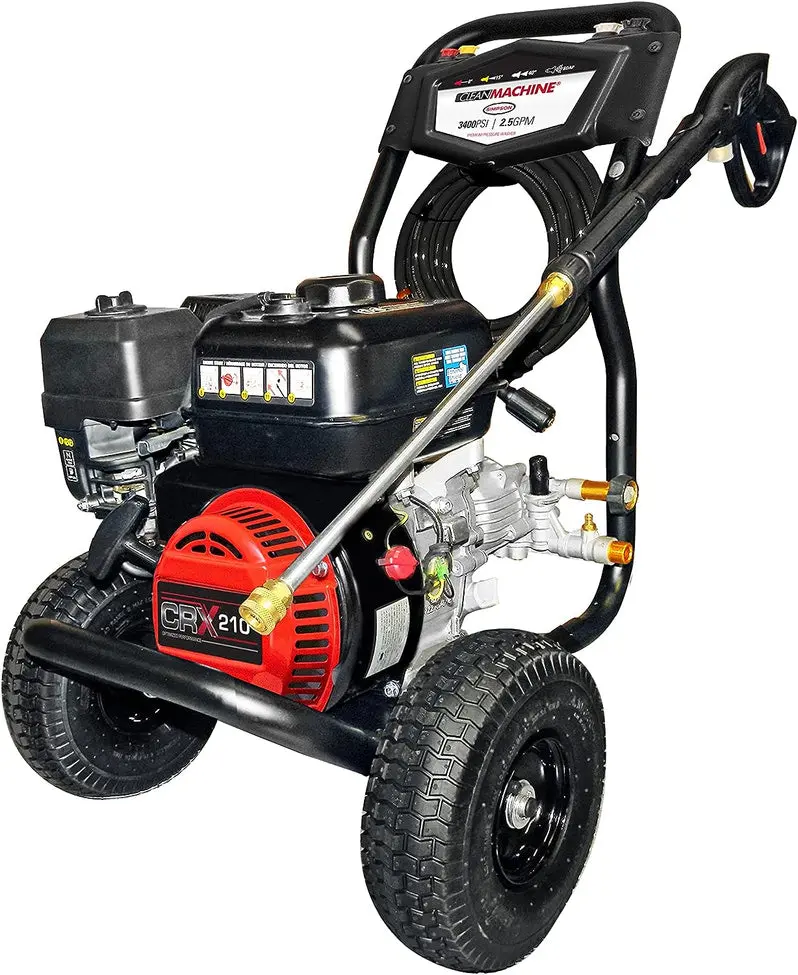 SIMPSON CM61083 Gas-Powered Pressure Washer – 3400 PSI Clean Machine