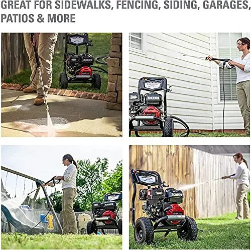 SIMPSON CM61083 Gas-Powered Pressure Washer – 3400 PSI Clean Machine