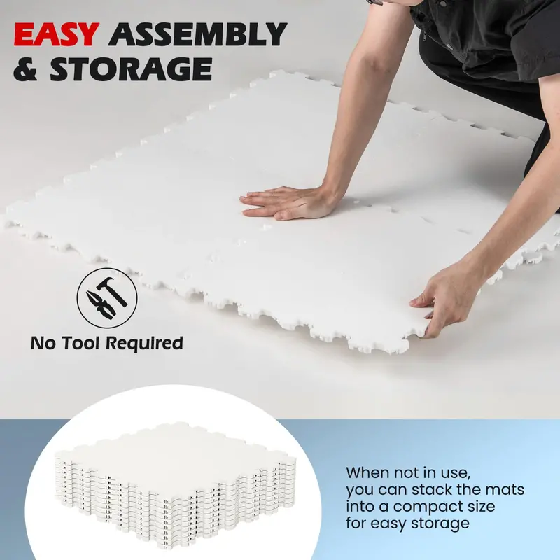 Skateable Artificial Ice Flooring Tiles for Indoor or Outdoor Hockey Training