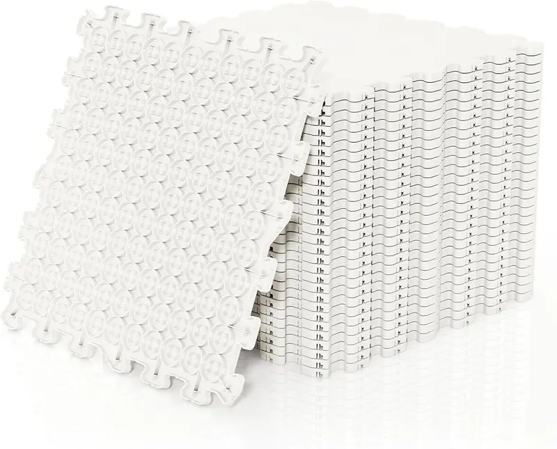 Skateable Artificial Ice Flooring Tiles for Indoor or Outdoor Hockey Training