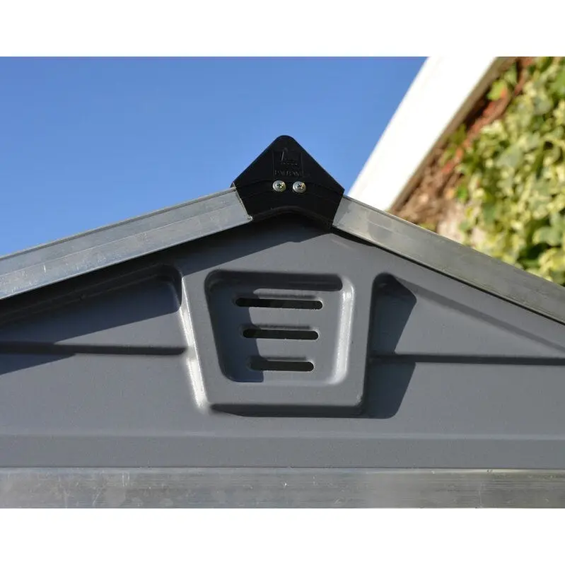 SkyLight 6-Foot Wide by 7.5-Foot Deep Polycarbonate Storage Shed