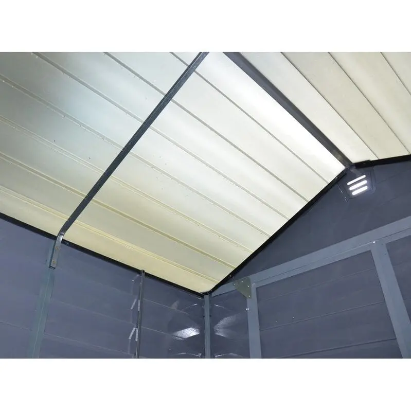SkyLight 6-Foot Wide by 7.5-Foot Deep Polycarbonate Storage Shed