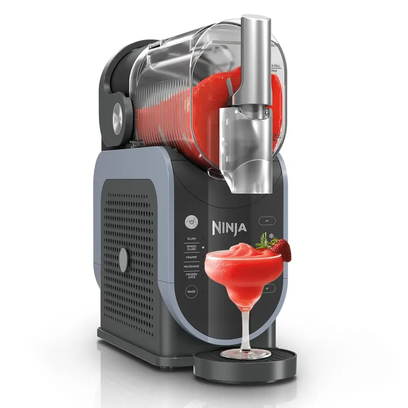 SLUSHi FS301 Frozen Drink Machine – 88 oz RapidChill Slushie Maker with 5 Presets