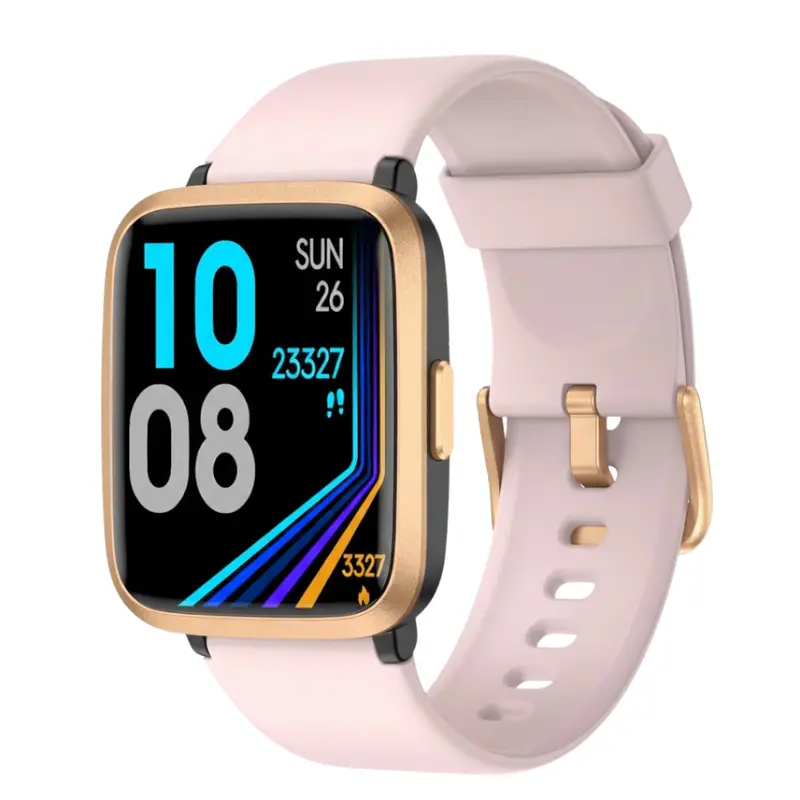 Smart Fitness Tracker Watch: 1.3" HD Display, Heart Rate Monitoring & Smartphone Notifications