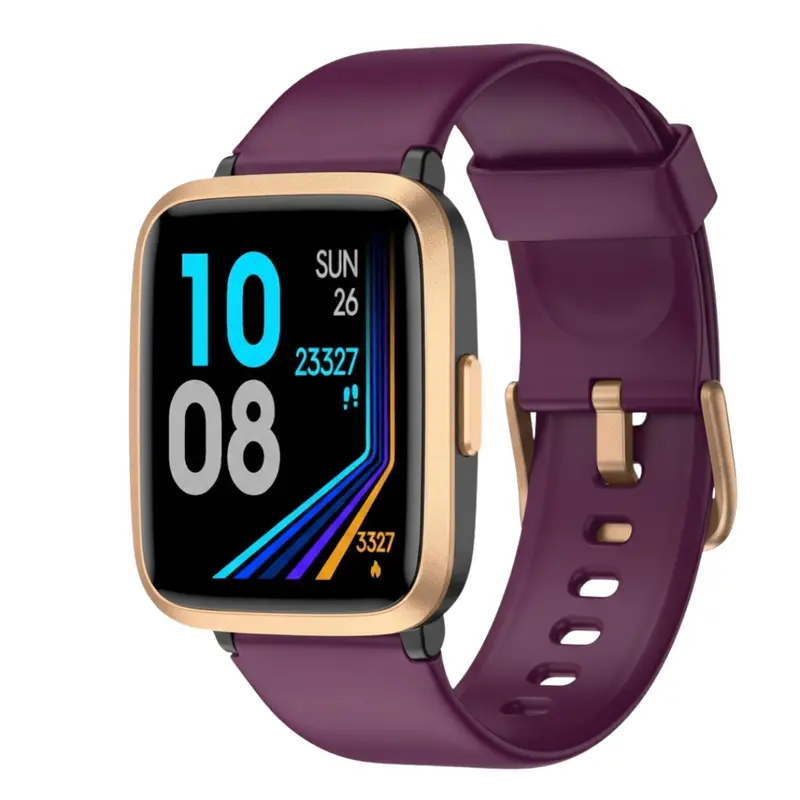Smart Fitness Tracker Watch: 1.3" HD Display, Heart Rate Monitoring & Smartphone Notifications