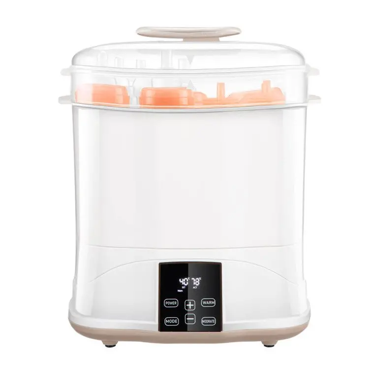 Smart LED-Controlled Baby Bottle Sterilizer and Dryer (3-in-1)