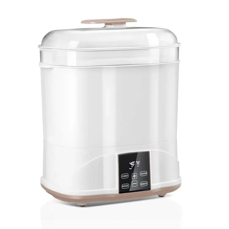 Smart LED-Controlled Baby Bottle Sterilizer and Dryer (3-in-1)