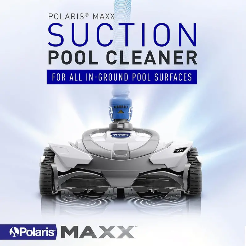 Smart Suction-Side Pool Cleaner for In-Ground Pools | Adaptive Navigation & Halo Debris-Lift Technology | Energy-Efficient Operation on All Surfaces