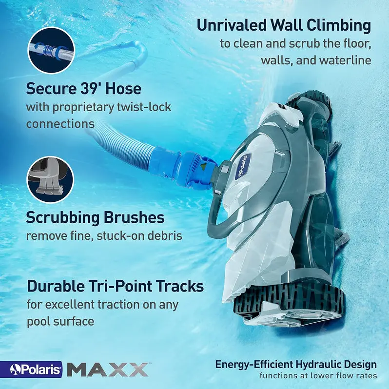 Smart Suction-Side Pool Cleaner for In-Ground Pools | Adaptive Navigation & Halo Debris-Lift Technology | Energy-Efficient Operation on All Surfaces