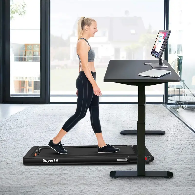 Smart Under-Desk Treadmill – 2.25HP Folding Model with App Connectivity