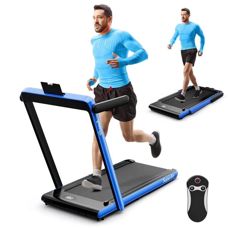 Smart Under-Desk Treadmill – 2.25HP Folding Model with App Connectivity
