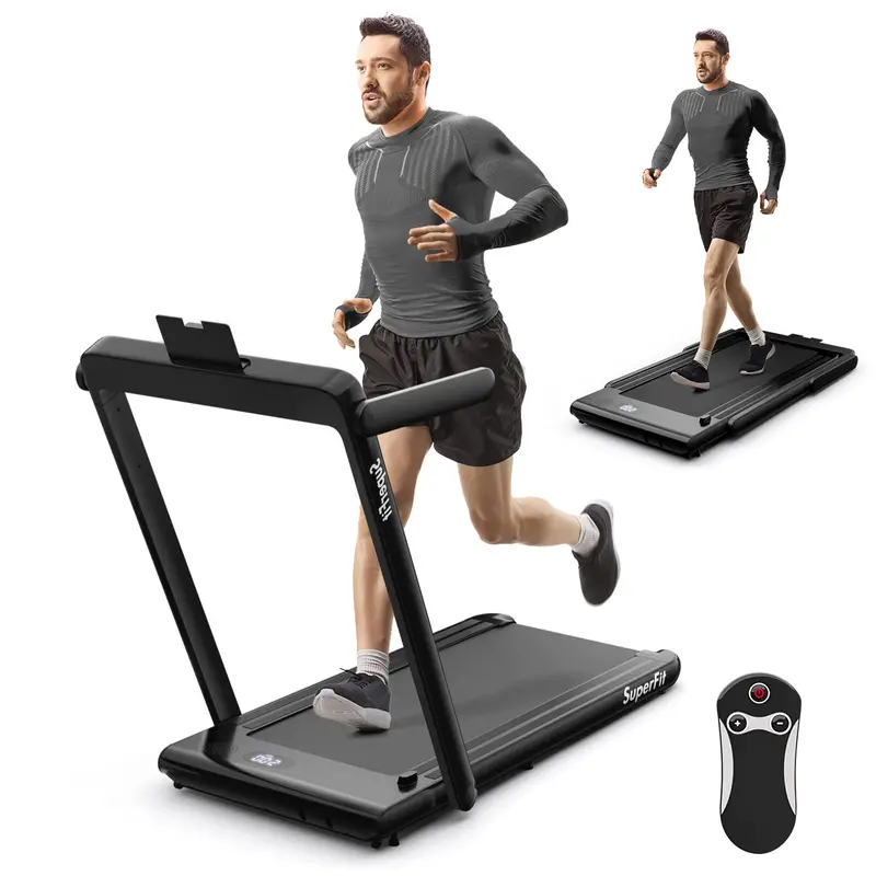 Smart Under-Desk Treadmill – 2.25HP Folding Model with App Connectivity
