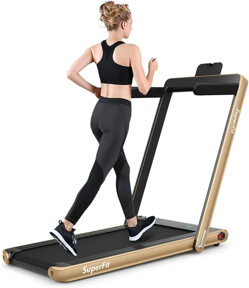 Smart Under-Desk Treadmill – 2.25HP Folding Model with App Connectivity