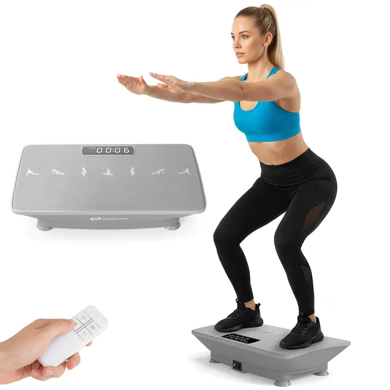 Smart Vibration Platform – Bluetooth-Enabled Exercise Machine with Gravity Sensor & Remote Control 2