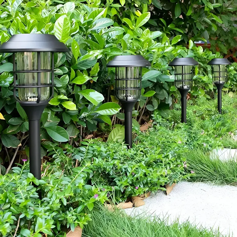 SolarGlow Solar-Powered Garden Light Set – 6-Piece Weatherproof Illumination Kit