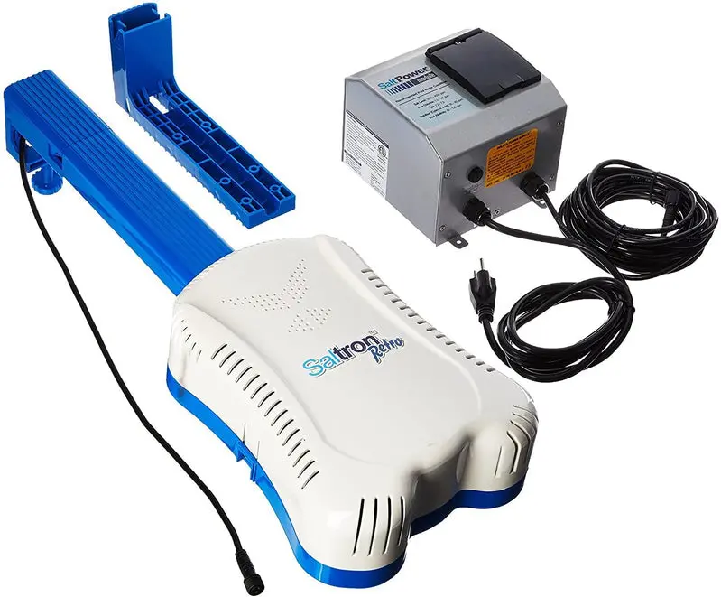 Solaxx Saltron Retro Salt Chlorine Generator with Built-In Timer for Pools up to 20,000 Gallons (Inground or Above Ground)