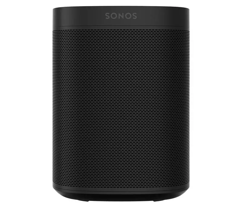 Sonos One Gen 2 Smart Speaker – Voice-Controlled Wireless Speaker Compatible with Alexa and Google Assistant