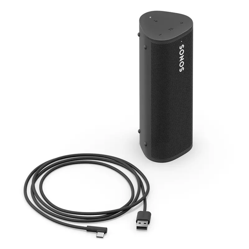 Sonos Roam Wireless Smart Speaker – Waterproof, 10-Hour Battery, Bluetooth & Wi-Fi, Voice- and App-Controlled
