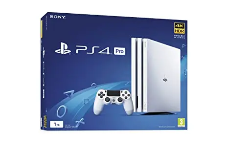 Sony PlayStation 4 Pro 1TB Console – White Edition (Refurbished/Used)