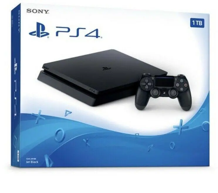 Sony PlayStation 4 Pro Console – 1TB Black Gaming System with Enhanced 4K Output