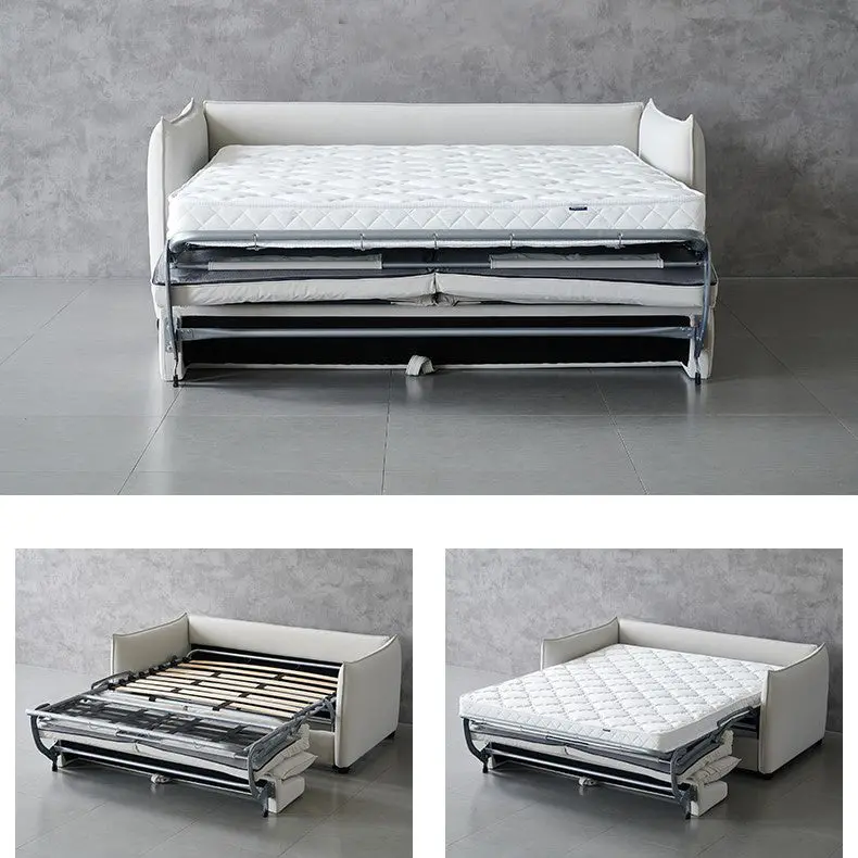 Space-Saving Foldable Sofa Bed – Convertible Living Room Furniture for Guests