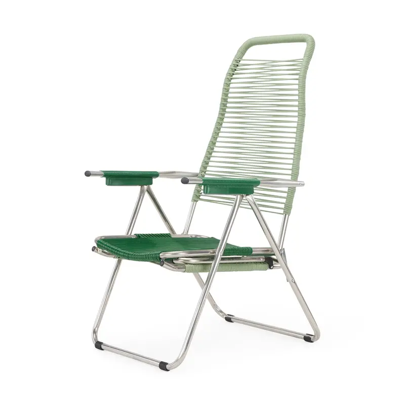 Spaghetti Sage Green Outdoor Lounge Chair