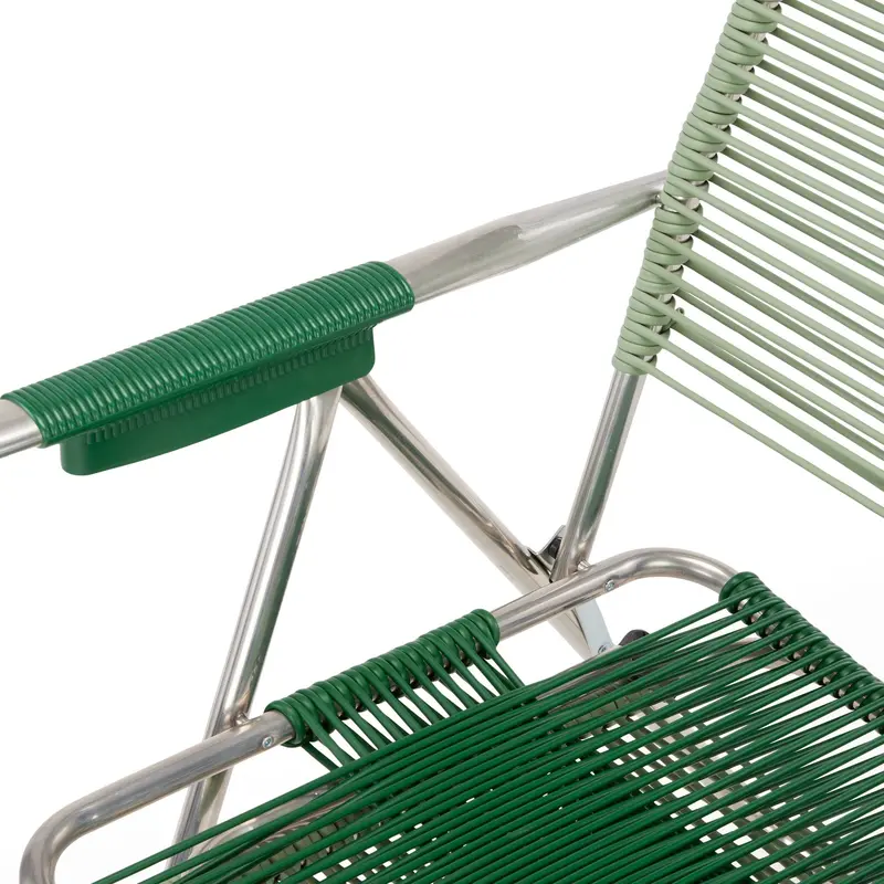 Spaghetti Sage Green Outdoor Lounge Chair