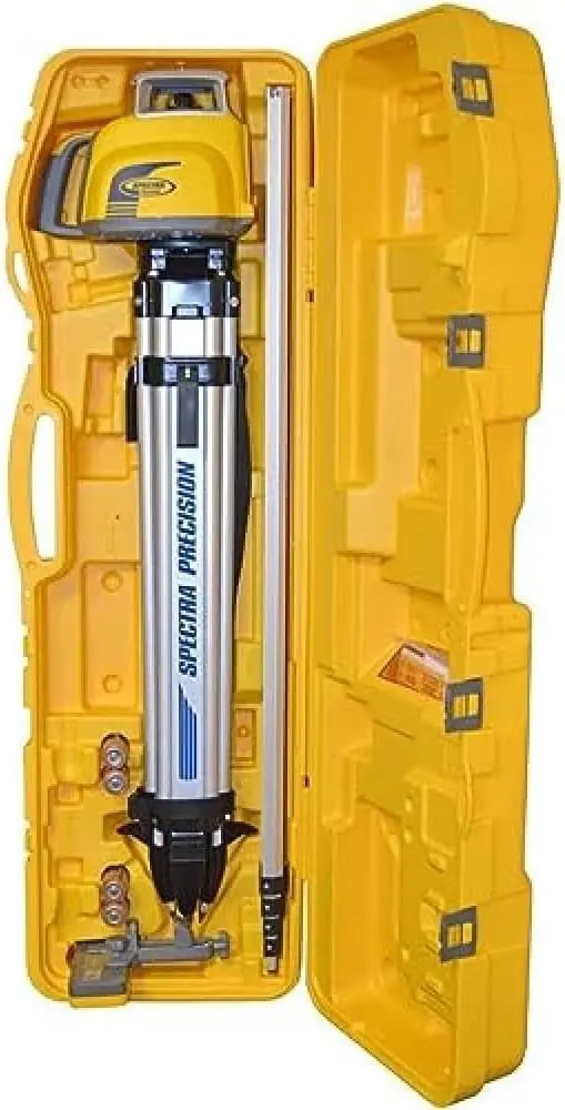 Spectra LL300N-2 Precision Laser Level Kit with HL450 Detector and Aluminum Tripod
