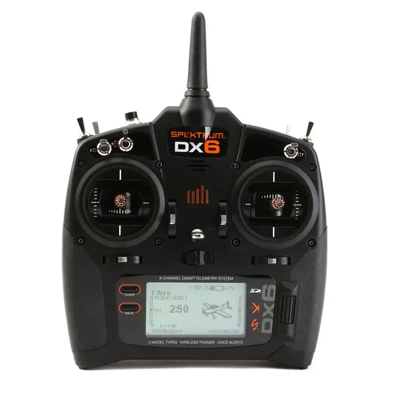 Spektrum DX6 6-Channel RC Transmitter with AR610 DSMX Receiver
