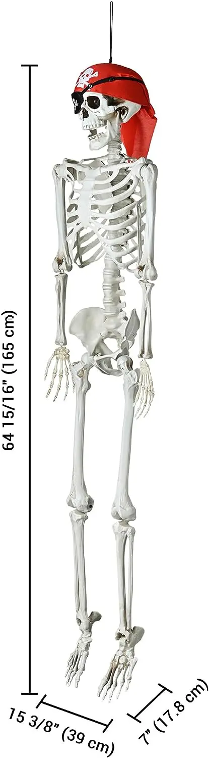 Spooky Halloween Skull Decor – Realistic Resin Skull Prop for Haunted Displays