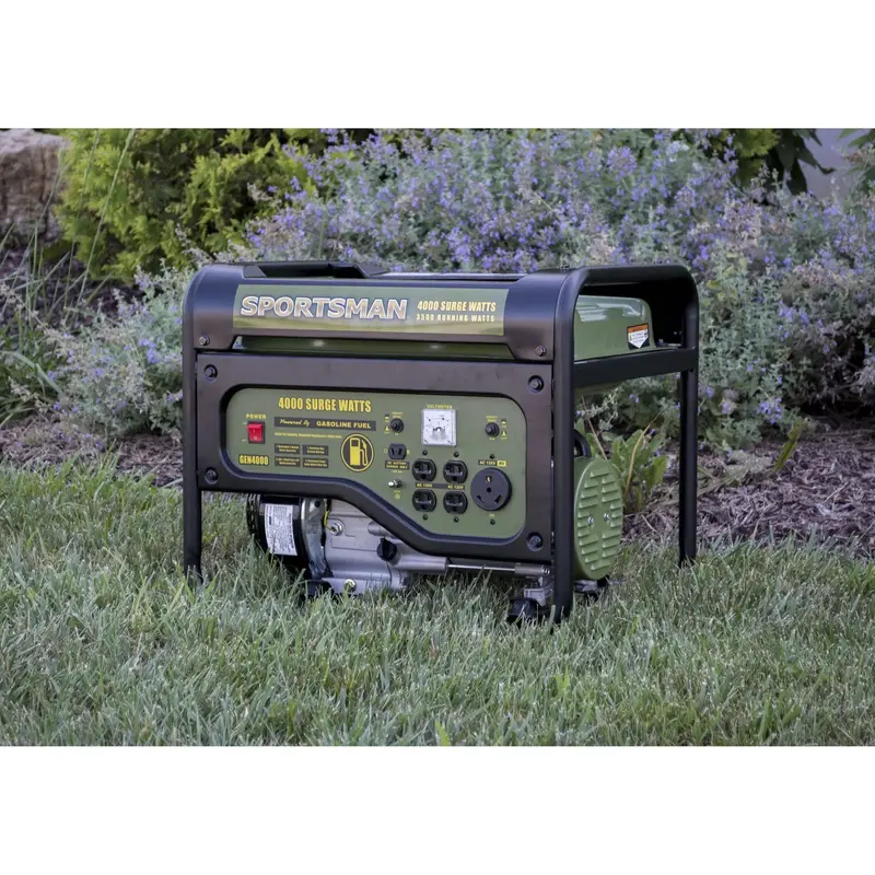 Sportsman 4000-Watt Gas-Powered Portable Generator with Electric Start
