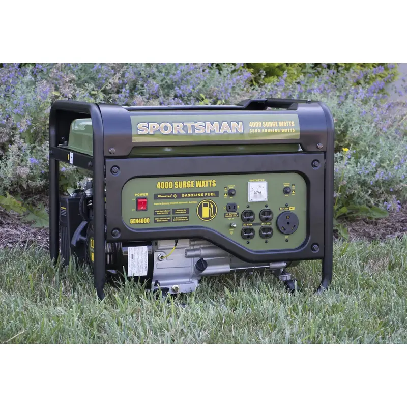 Sportsman 4000-Watt Gas-Powered Portable Generator with Electric Start
