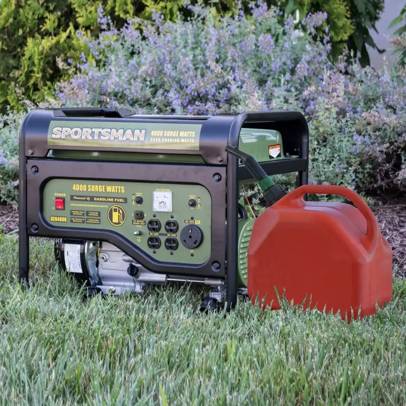 Sportsman 4000-Watt Gas-Powered Portable Generator with Electric Start