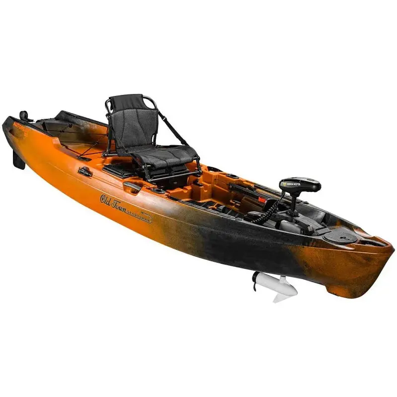 Sportsman AutoPilot 120 Fishing Kayak by Old Town – 12 ft, Motor-Ready with Minn Kota Integration