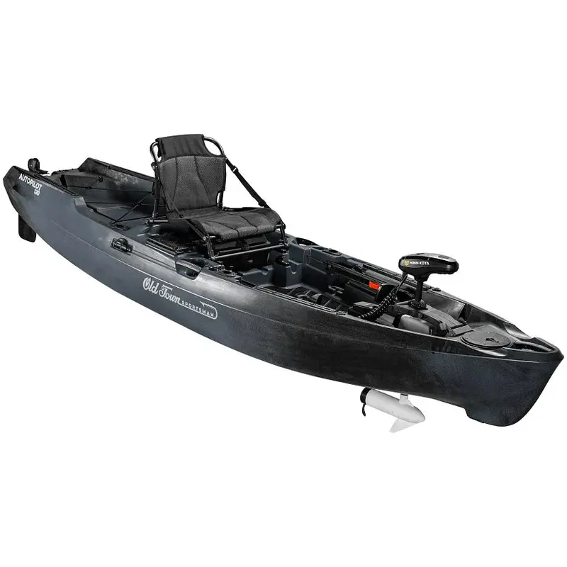 Sportsman AutoPilot 120 Fishing Kayak by Old Town – 12 ft, Motor-Ready with Minn Kota Integration