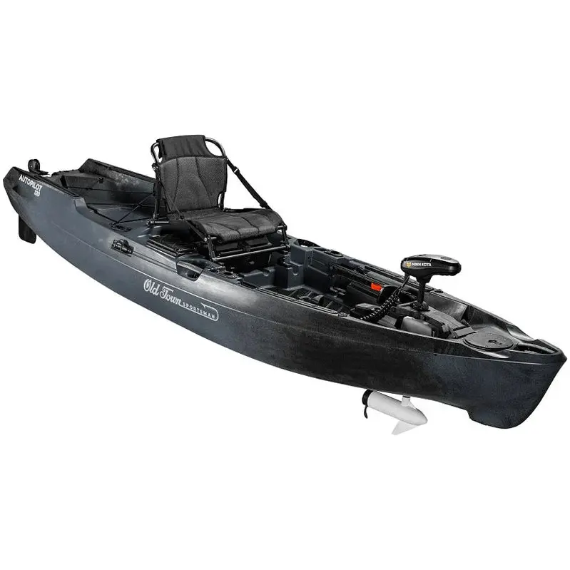 Sportsman AutoPilot 120 Fishing Kayak by Old Town – 12 ft, Motor-Ready with Minn Kota Integration