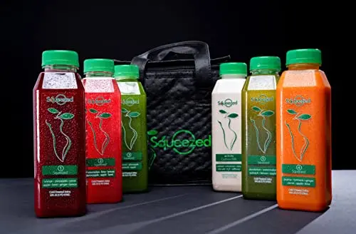 Squeezed 5-Day Cold-Pressed Juice Cleanse Program – Organic, Nutrient-Rich Detox Plan