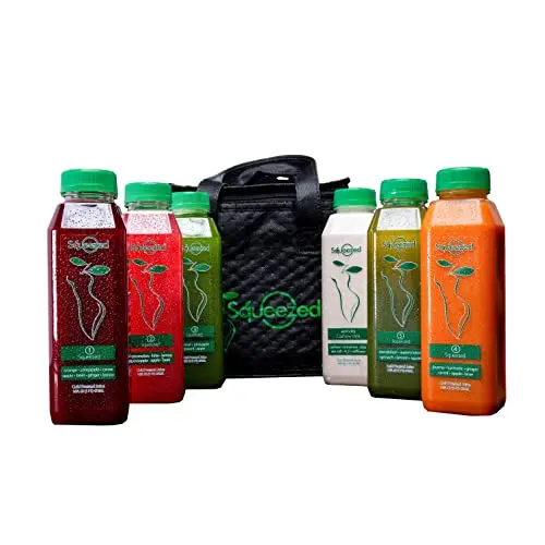 Squeezed 5-Day Cold-Pressed Juice Cleanse Program – Organic, Nutrient-Rich Detox Plan