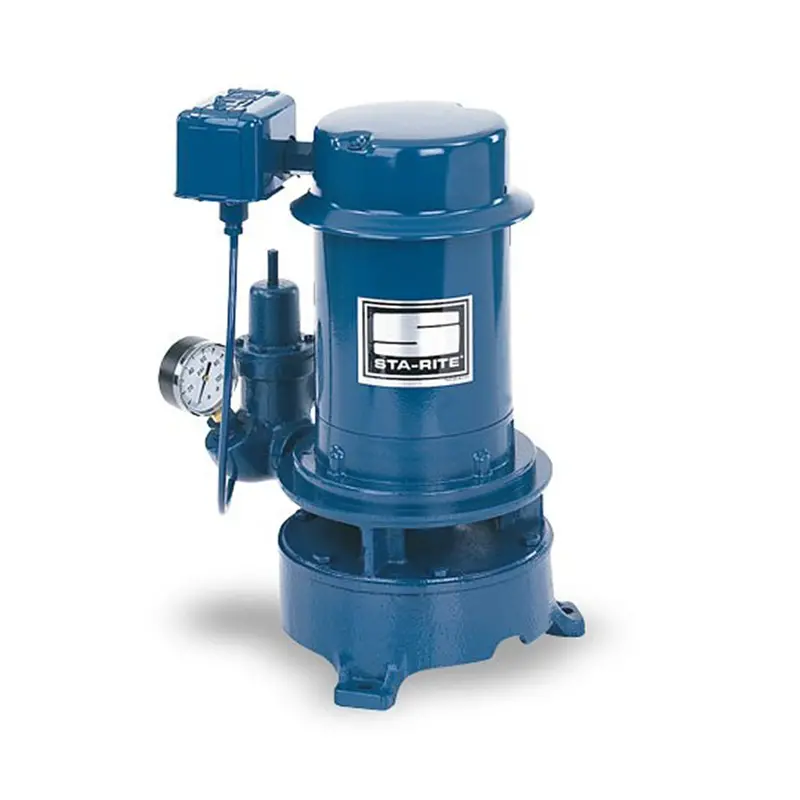 Sta-Rite MS Series 1 HP Cast Iron Deep Well Jet Pump — Vertical Multi-Stage, Stainless Steel Shaft