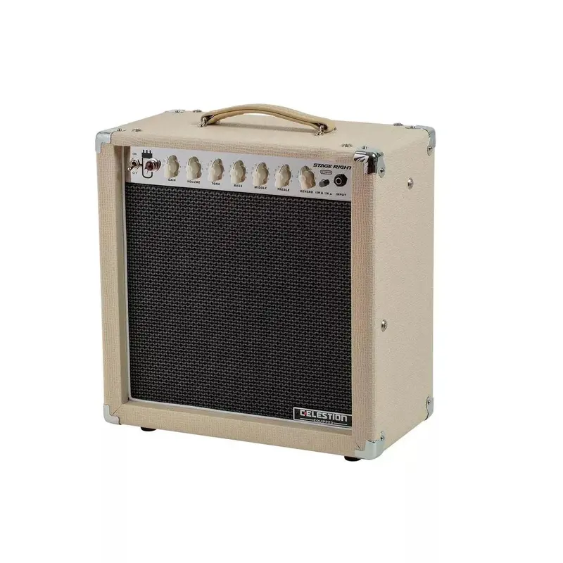 Stage Right 15W 1x12 Tube Guitar Amp with Celestion Speaker & Analog Spring Reverb