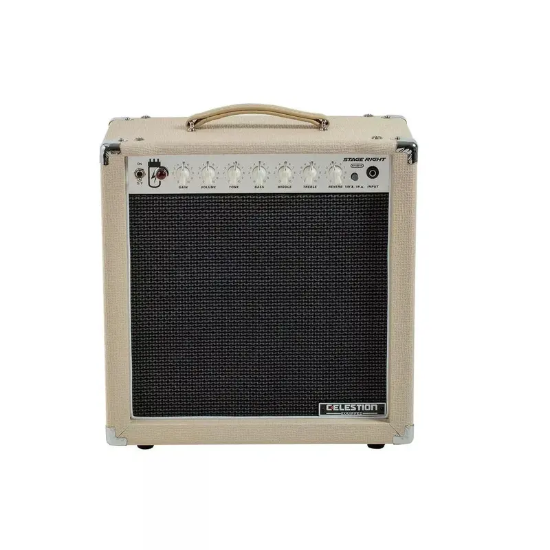 Stage Right 15W 1x12 Tube Guitar Amp with Celestion Speaker & Analog Spring Reverb