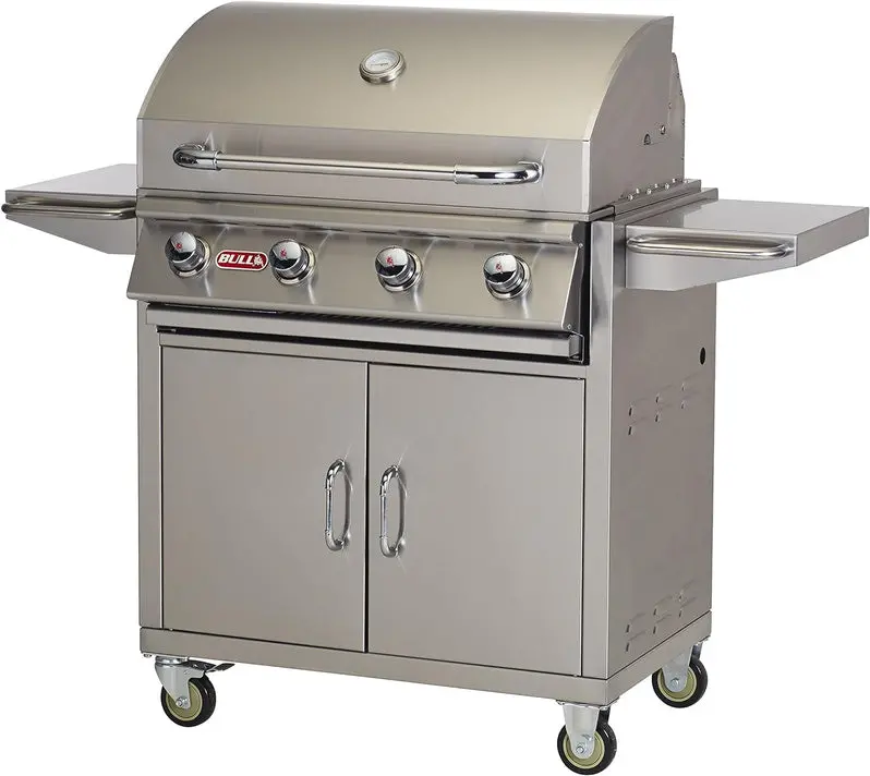 Stainless Steel Natural Gas Drop-In Grill Head – Outlaw Series for Built-In or Freestanding Installation