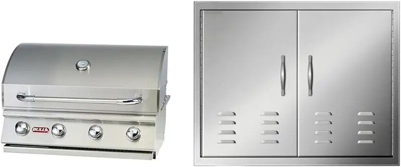 Stainless Steel Natural Gas Drop-In Grill Head – Outlaw Series for Built-In or Freestanding Installation